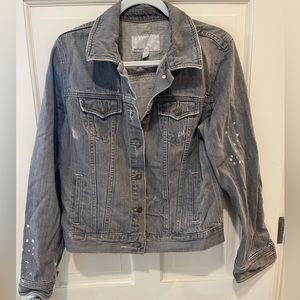 Light gray jean jacket